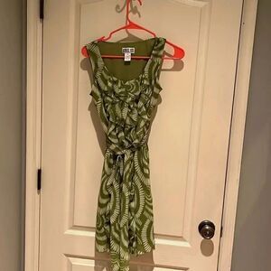 Robbie Bee petite tie waist dress 4P